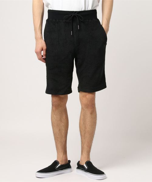 AZUL by moussy（アズールバイマウジー）の「ループパイルショーツ（その他パンツ・メンズ・ネイビー/ブラック・LARGE/MEDIUM/SMALL）」の3枚目の写真