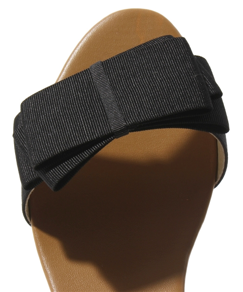 ORiental TRaffic(オリエンタルトラフィック)の「★スクエアリボンサンダル★3212(サンダル・レディース・ブラウン/ネイビー/ブラック/ピンク・MEDIUM/LL/LARGE/SMALL)」の8枚目の写真