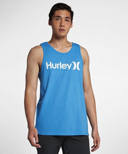 Hurley （ハーレー）の「M HRLY OAO TANK/ハーレー ロゴ タンクトップ  ノースリーブ ユニセックス（タンクトップ・メンズ・グリーン/ブラック系その他/ブルー/グレー/ホワイト/ブラック/ブラック×ホワイト/グレー系その他/イエロー系その他/ホワイト×ブラック/ホワイト×ブルー/スモークグレー/その他・MEDIUM/LARGE/SMALL/X-LARGE）」の12枚目の写真