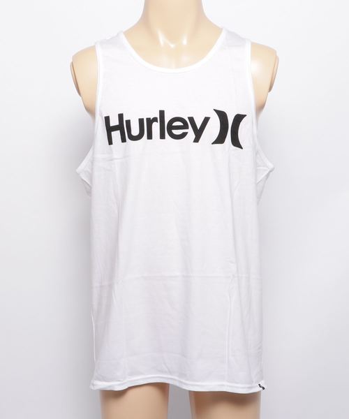 Hurley （ハーレー）の「M HRLY OAO TANK/ハーレー ロゴ タンクトップ  ノースリーブ ユニセックス（タンクトップ・メンズ・グリーン/ブラック系その他/ブルー/グレー/ホワイト/ブラック/ブラック×ホワイト/グレー系その他/イエロー系その他/ホワイト×ブラック/ホワイト×ブルー/スモークグレー/その他・MEDIUM/LARGE/SMALL/X-LARGE）」の2枚目の写真