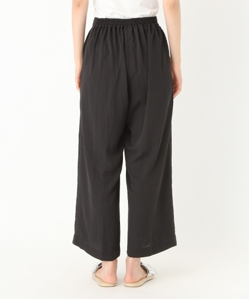 niko and...（ニコアンド）の「サラサラストレートパンツ（その他パンツ・レディース・ブラック/ネイビー/マスタード・3/4）」の9枚目の写真