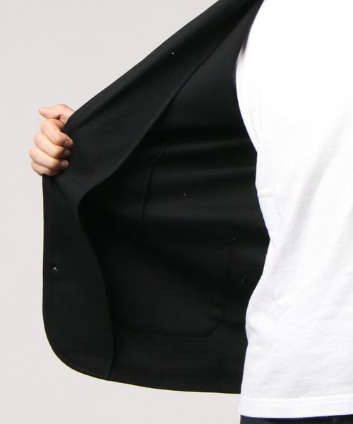 THE CASUAL（カジュアル）の「カルゼテーラードジャケット（テーラードジャケット・メンズ・ブラック/ネイビー/杢グレー/チャコール・S/M/L/XL）」の7枚目の写真