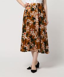 花柄フィッシュテールスカート