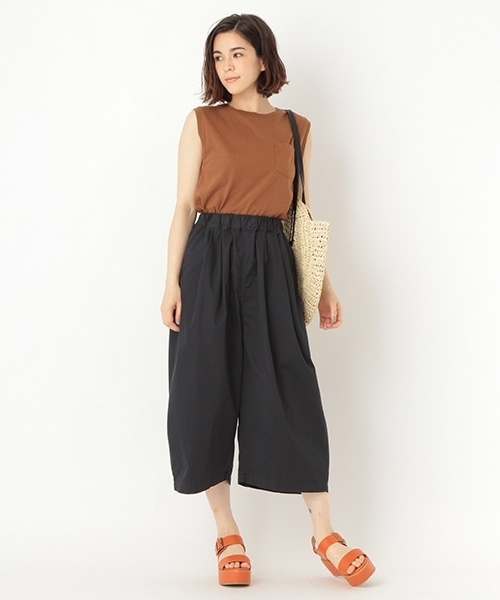 niko and...（ニコアンド）の「コットンエッグパンツ（その他パンツ・レディース・ベージュ/ネイビー/オフホワイト/カーキ/ライトベージュ・4/3）」の9枚目の写真