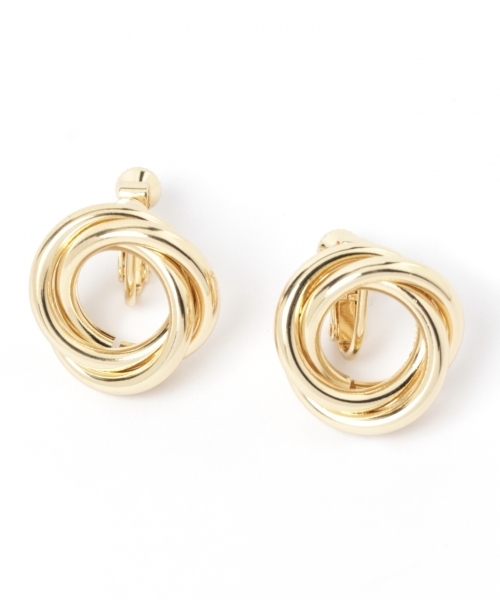 GLOBAL WORK（グローバルワーク）の「ヴィンテージフウイヤリング/801091（イヤリング・レディース・ホワイト/ゴールド/ゴールド系その他・FREE）」の3枚目の写真