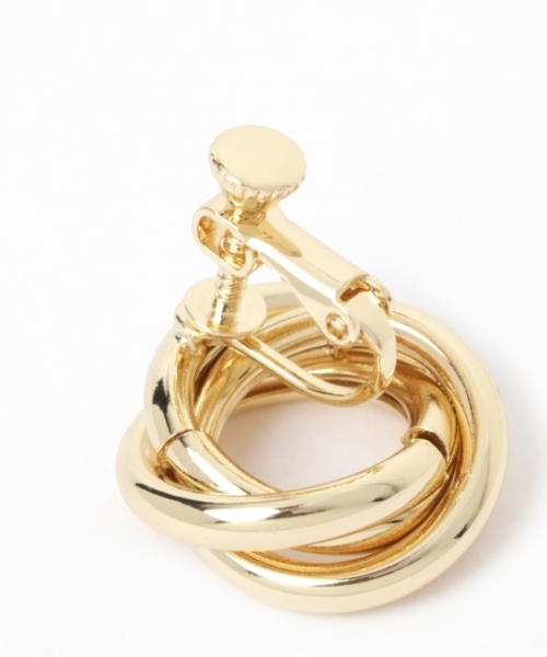 GLOBAL WORK（グローバルワーク）の「ヴィンテージフウイヤリング/801091（イヤリング・レディース・ホワイト/ゴールド/ゴールド系その他・FREE）」の4枚目の写真