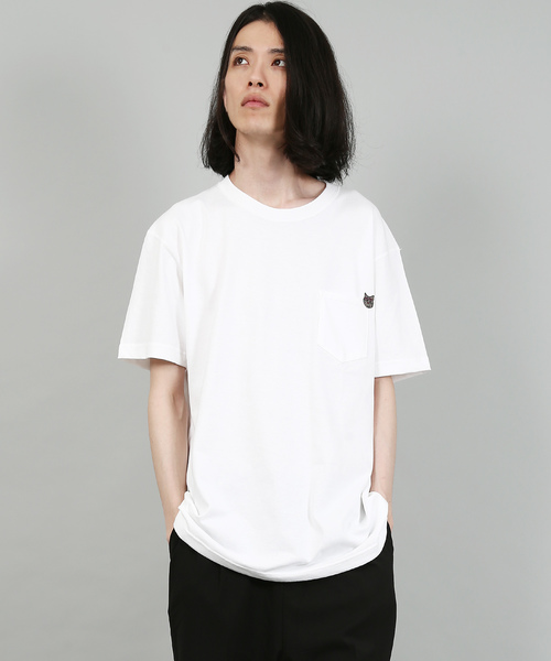 Design モデムデザイン のファッション Tシャツ カットソー セール Modem 猫イラストプリントtee Tシャツ カットソー Modem Design モデムデザイン のファッション Tシャツ カットソー セール Modem 猫イラストプリントtee Tシャツ カットソー Modem
