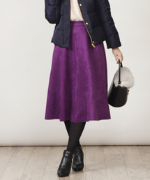 INTERPLANET | スエードポンチフレアスカート(スカート)