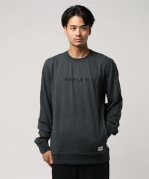 M HRLY ATLAS BOXED CREW FLC LS/ハーレー 長袖 スウェット トレーナー