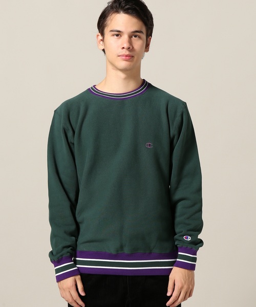 Champion（チャンピオン）の「Champion reverseweave c/n sweat（スウェット・メンズ・ブラック/グリーン・MEDIUM/LARGE）」の4枚目の写真