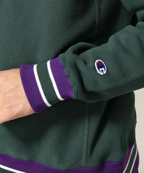 Champion（チャンピオン）の「Champion reverseweave c/n sweat（スウェット・メンズ・ブラック/グリーン・MEDIUM/LARGE）」の7枚目の写真