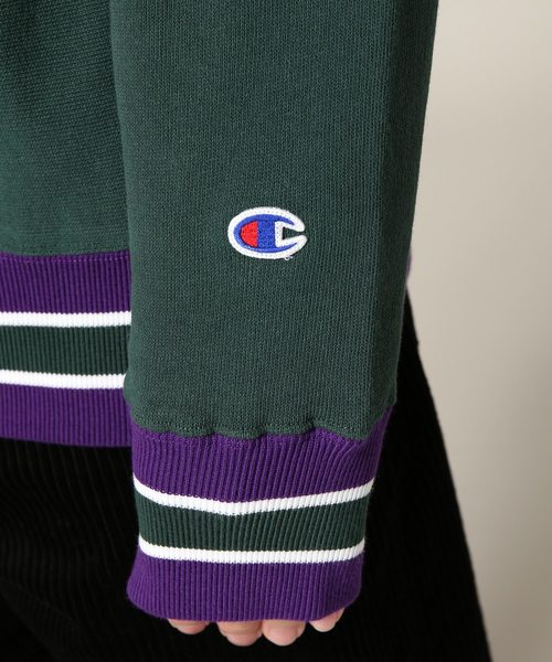 Champion（チャンピオン）の「Champion reverseweave c/n sweat（スウェット・メンズ・ブラック/グリーン・MEDIUM/LARGE）」の8枚目の写真