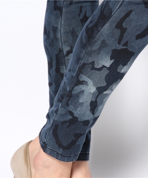 actuel（アクチュエル）の「【flow&lynx】迷彩スキニーパンツ（その他パンツ・レディース・ブラック/ネイビー・SMALL/MEDIUM）」の8枚目の写真