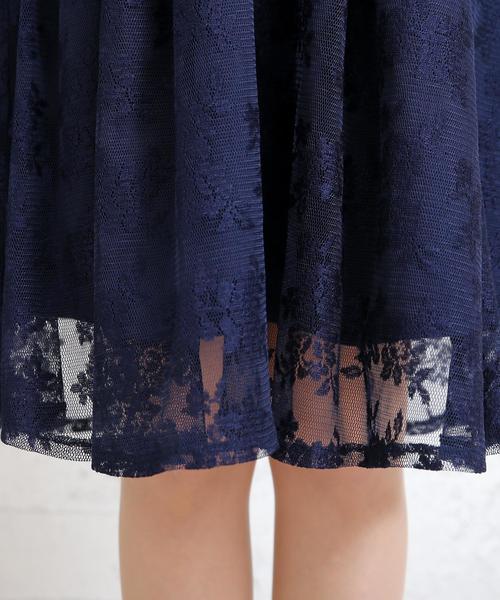 Doula Doula(ドゥーラドゥーラ)の「オーガンジーフレアスリーブAラインワンピース(ドレス・レディース・ブラック/ベージュ/ネイビー/グレー・M/L)」の10枚目の写真