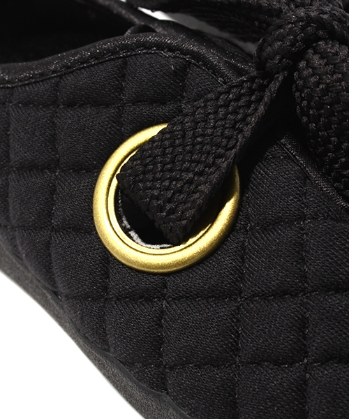 adidas Originals（アディダスオリジナルス）の「アディダス オリジナルス リレース ロー キルティング ブラック＆ゴールド adidas Originals RELACE LOW QLT（スニーカー・レディース・ブラック・23cm/23.5cm/24cm/24.5cm/25cm）」の8枚目の写真