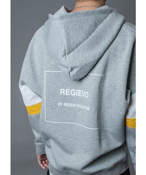 REGIEVO(レジエボ)の「【REGIEVO】スポーティーなビッグパーカー プルオーバー(パーカー・メンズ・ブラック/グレー/オフホワイト/ホワイト/オレンジ・MEDIUM/LARGE/X-LARGE/SMALL)」の20枚目の写真
