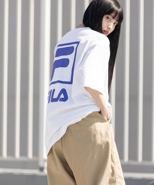 ROOPTOKYO(ループトウキョウ)の「FILA/フィラ Half Sleeve Tee Shirt(Tシャツ/カットソー・メンズ・ブラック/ブルー/ホワイト・L/M/XL/XXL)」の16枚目の写真