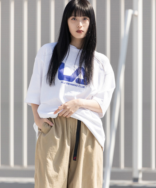 ROOPTOKYO(ループトウキョウ)の「FILA/フィラ Half Sleeve Tee Shirt(Tシャツ/カットソー・メンズ・ブラック/ブルー/ホワイト・L/M/XL/XXL)」の15枚目の写真
