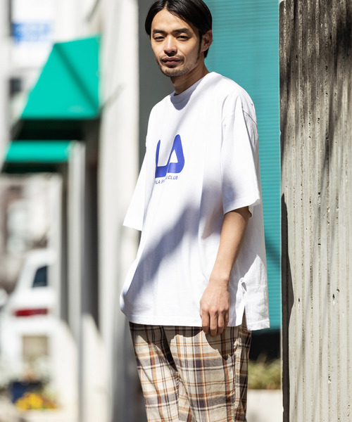 ROOPTOKYO(ループトウキョウ)の「FILA/フィラ Half Sleeve Tee Shirt(Tシャツ/カットソー・メンズ・ブラック/ブルー/ホワイト・L/M/XL/XXL)」の14枚目の写真