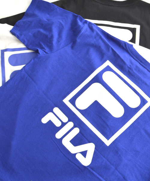 ROOPTOKYO(ループトウキョウ)の「FILA/フィラ Half Sleeve Tee Shirt(Tシャツ/カットソー・メンズ・ブラック/ブルー/ホワイト・L/M/XL/XXL)」の4枚目の写真
