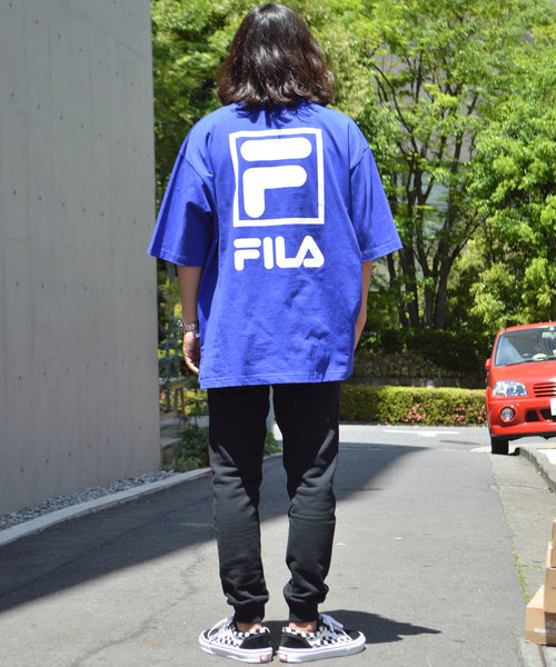 ROOPTOKYO(ループトウキョウ)の「FILA/フィラ Half Sleeve Tee Shirt(Tシャツ/カットソー・メンズ・ブラック/ブルー/ホワイト・L/M/XL/XXL)」の22枚目の写真