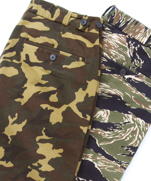 BEAUTY&YOUTH UNITED ARROWS（ビューティーアンドユースユナイテッドアローズ）の「BY ∴ ストレッチ/カモ ノープリーツ アンクル パンツ（チノパンツ・メンズ・その他1/その他2・LARGE/SMALL/X-LARGE/MEDIUM）」の6枚目の写真