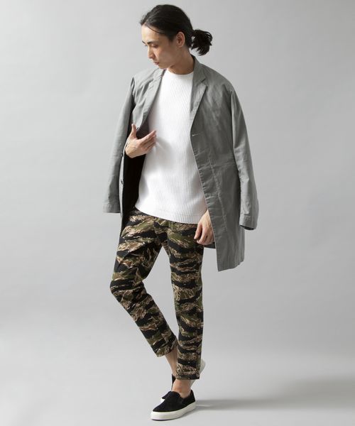 BEAUTY&YOUTH UNITED ARROWS（ビューティーアンドユースユナイテッドアローズ）の「BY ∴ ストレッチ/カモ ノープリーツ アンクル パンツ（チノパンツ・メンズ・その他1/その他2・LARGE/SMALL/X-LARGE/MEDIUM）」の8枚目の写真