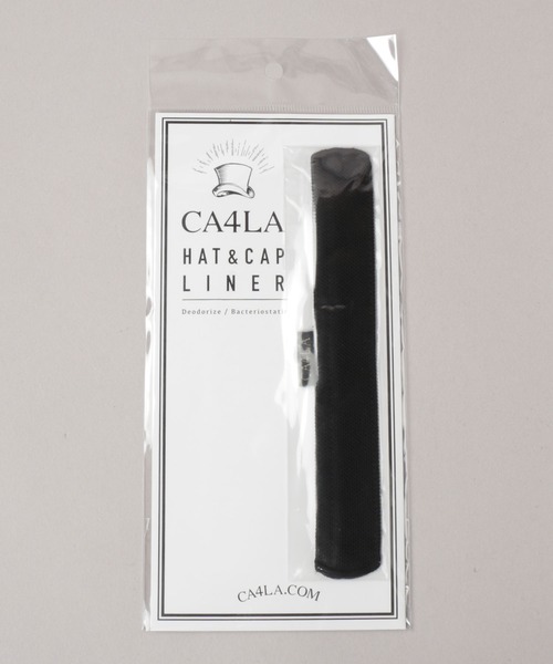 CA4LA(カシラ)の「HAT&CAP LINER(その他ボディ・ヘアケア・メンズ・ブラック/ベージュ・ONESIZE)」の1枚目の写真