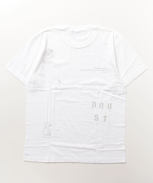 DOUBLE STEAL(ダブルスティール)の「Big PRINT Tee(Tシャツ/カットソー・メンズ・ホワイト×ブラック/ネイビー/ベージュ×ブラック/ブラック×ホワイト/ホワイト×グレー・L/M/XXL/XL)」の12枚目の写真