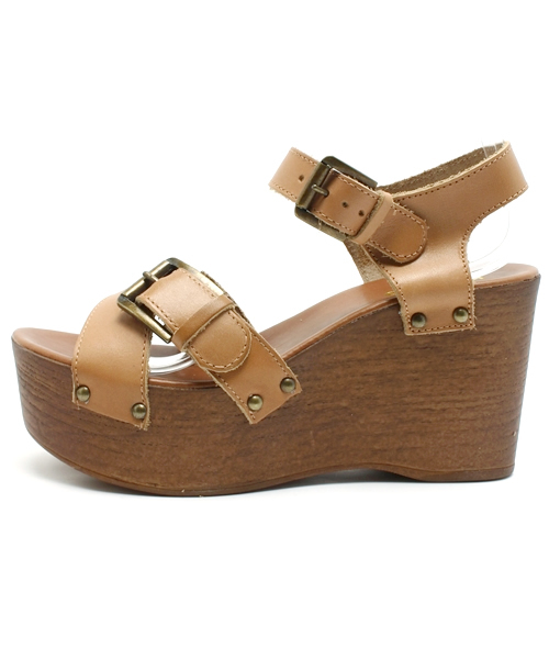 Kastane（カスタネ）の「【Kastane】SANDYSHOES（サンダル・レディース・ライトベージュ/キャメル/レッド・36/38/37）」の4枚目の写真