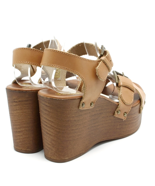 Kastane（カスタネ）の「【Kastane】SANDYSHOES（サンダル・レディース・ライトベージュ/キャメル/レッド・36/38/37）」の6枚目の写真