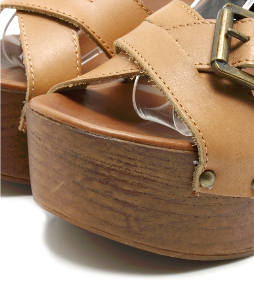 Kastane（カスタネ）の「【Kastane】SANDYSHOES（サンダル・レディース・ライトベージュ/キャメル/レッド・36/38/37）」の12枚目の写真