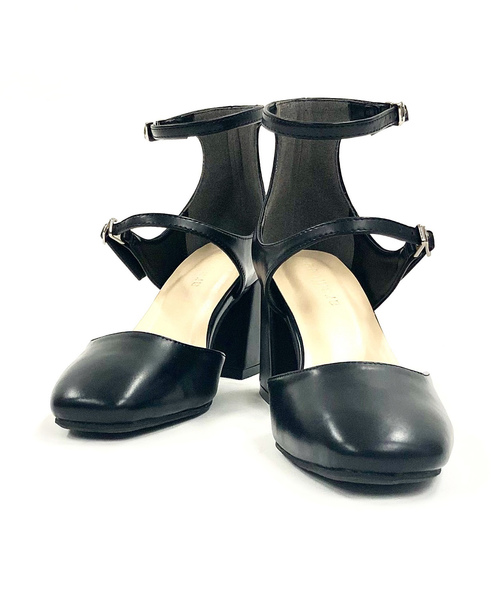 archives(アルシーヴ)の「二連ストラップパンプス(パンプス・レディース・ブラック/ベージュ/ブラック系その他・MEDIUM/LARGE)」の14枚目の写真