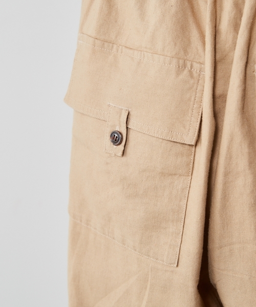 cepo(セポ)の「ペーパーギャザーパンツ(その他パンツ・レディース・オレンジ/ネイビー/ベージュ/ブラック・M)」の9枚目の写真