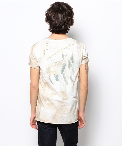 goa（ゴア）の「Neutral Dream Cather tee（Tシャツ/カットソー・メンズ・A/ホワイト・FREE）」の5枚目の写真