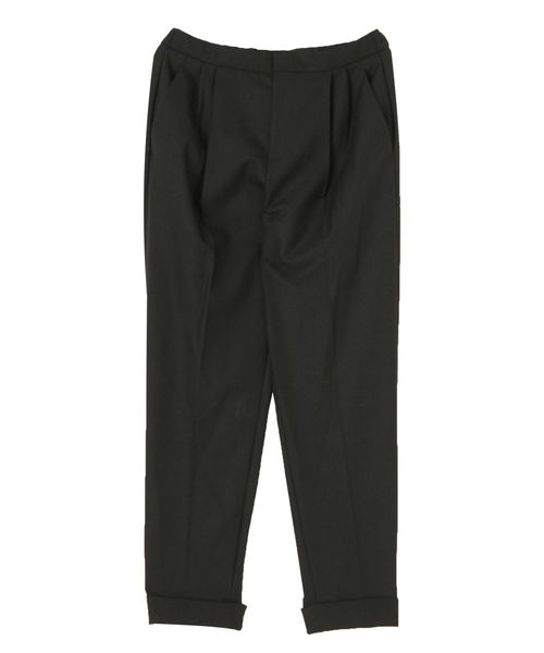 ヘムダブルテーパードパンツ