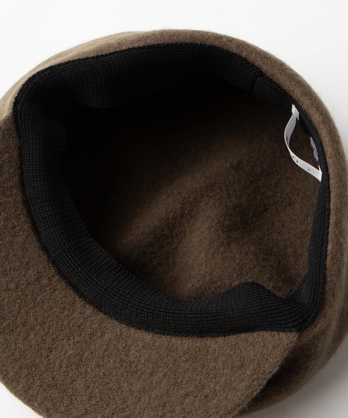 WEGO（ウィゴー）の「WEGO/ウールキャスケット（キャスケット・レディース・ブラック/ベージュ/カーキ・FREE）」の5枚目の写真