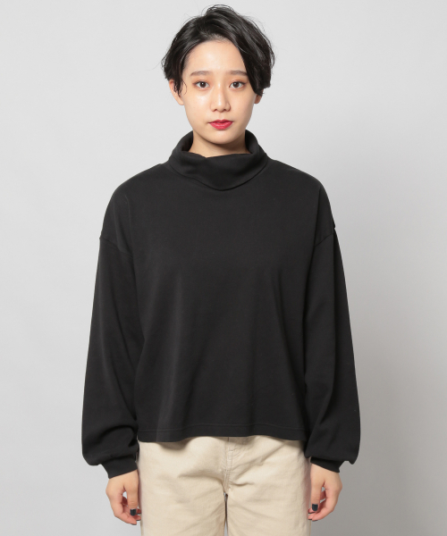 PAGEBOY(ページボーイ)の「スムースタートルプルオーバー(Tシャツ/カットソー・レディース・ブラック/モカ/ライトベージュ・FREE)」の11枚目の写真