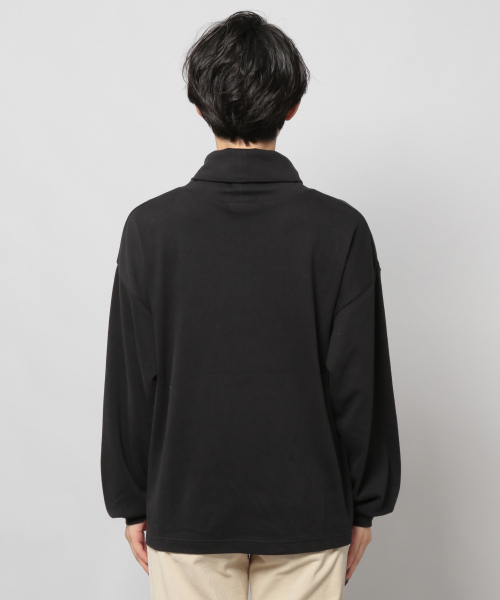 PAGEBOY(ページボーイ)の「スムースタートルプルオーバー(Tシャツ/カットソー・レディース・ブラック/モカ/ライトベージュ・FREE)」の5枚目の写真