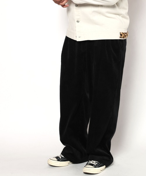 BUCCA 44（ブッカフォーティーフォー）の「【BUCCA 44】コーデュロイ2タックワイドパンツ（その他パンツ・メンズ・ブラック/ブラウン・MEDIUM/LARGE/X-LARGE/XX-LARGE/XXX-LARGE）」の2枚目の写真