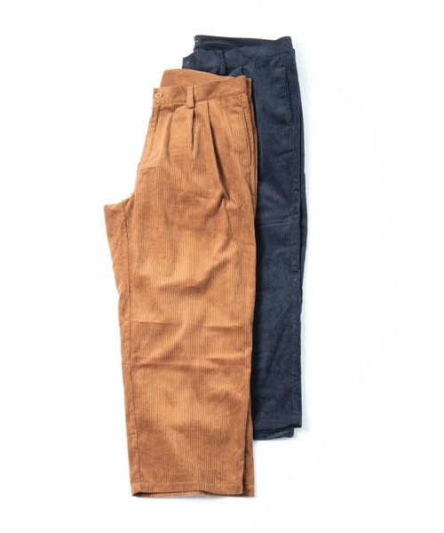 BUCCA 44（ブッカフォーティーフォー）の「【BUCCA 44】コーデュロイ2タックワイドパンツ（その他パンツ・メンズ・ブラック/ブラウン・MEDIUM/LARGE/X-LARGE/XX-LARGE/XXX-LARGE）」の3枚目の写真