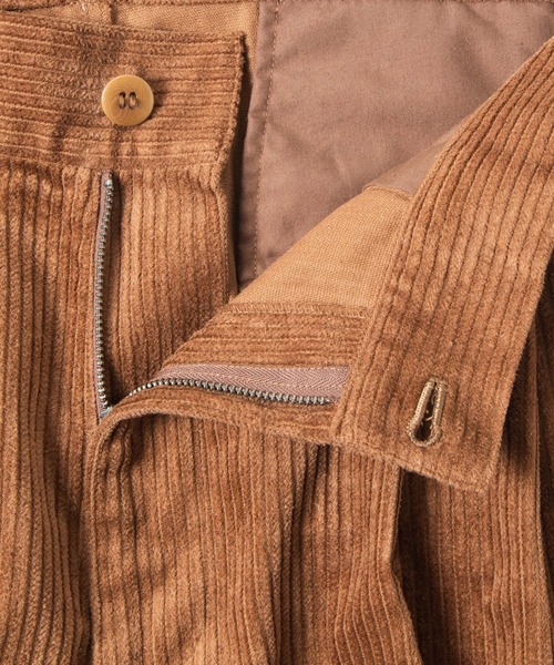 BUCCA 44（ブッカフォーティーフォー）の「【BUCCA 44】コーデュロイ2タックワイドパンツ（その他パンツ・メンズ・ブラック/ブラウン・MEDIUM/LARGE/X-LARGE/XX-LARGE/XXX-LARGE）」の7枚目の写真