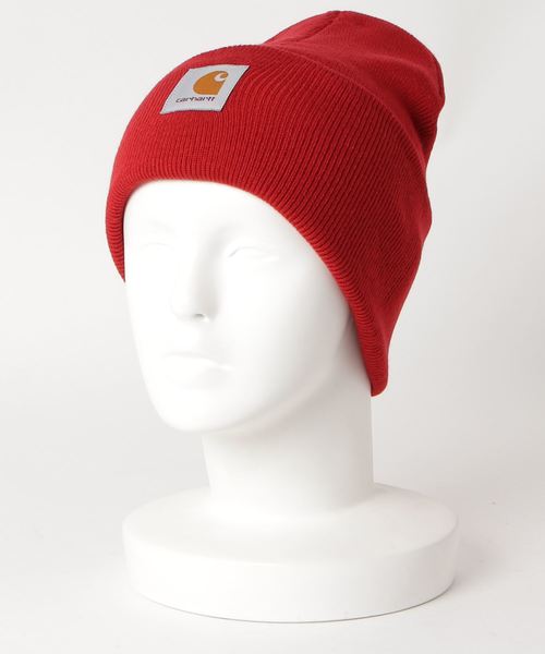 Carhartt WIP（カーハートダブリューアイピー）の「ACRYLIC WATCH HAT（ニットキャップ/ビーニー・メンズ・ホワイト/ピンク/オレンジ/ライトブルー/イエロー/ダークグリーン/ダークブルー/バーガンディー/カーキ/ダークグレー/レッド/ブラウン/ダークネイビー・ONE SIZE）」の11枚目の写真