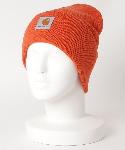 Carhartt WIP（カーハートダブリューアイピー）の「ACRYLIC WATCH HAT（ニットキャップ/ビーニー・メンズ・ホワイト/ピンク/オレンジ/ライトブルー/イエロー/ダークグリーン/ダークブルー/バーガンディー/カーキ/ダークグレー/レッド/ブラウン/ダークネイビー・ONE SIZE）」の13枚目の写真