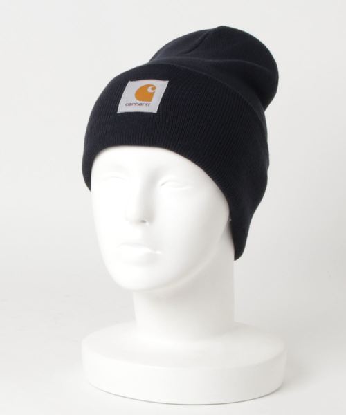 Carhartt WIP（カーハートダブリューアイピー）の「ACRYLIC WATCH HAT（ニットキャップ/ビーニー・メンズ・ホワイト/ピンク/オレンジ/ライトブルー/イエロー/ダークグリーン/ダークブルー/バーガンディー/カーキ/ダークグレー/レッド/ブラウン/ダークネイビー・ONE SIZE）」の9枚目の写真