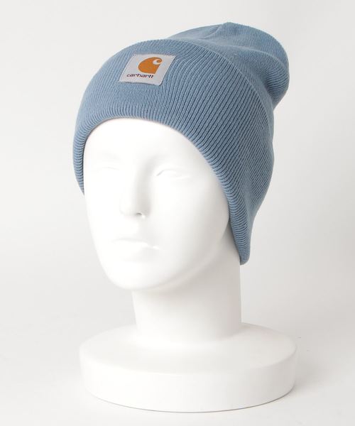 Carhartt WIP（カーハートダブリューアイピー）の「ACRYLIC WATCH HAT（ニットキャップ/ビーニー・メンズ・ホワイト/ピンク/オレンジ/ライトブルー/イエロー/ダークグリーン/ダークブルー/バーガンディー/カーキ/ダークグレー/レッド/ブラウン/ダークネイビー・ONE SIZE）」の7枚目の写真