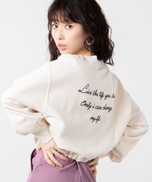 WEGO | WEGO/バックロゴドロストプルオーバー(スウェット)