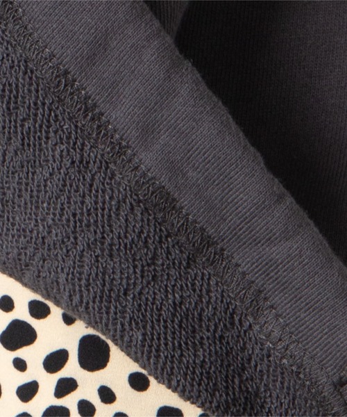 WEGO（ウィゴー）の「WEGO/バックロゴドロストプルオーバー（スウェット・レディース・グリーン/アイボリー/スミクロ・FREE）」の9枚目の写真