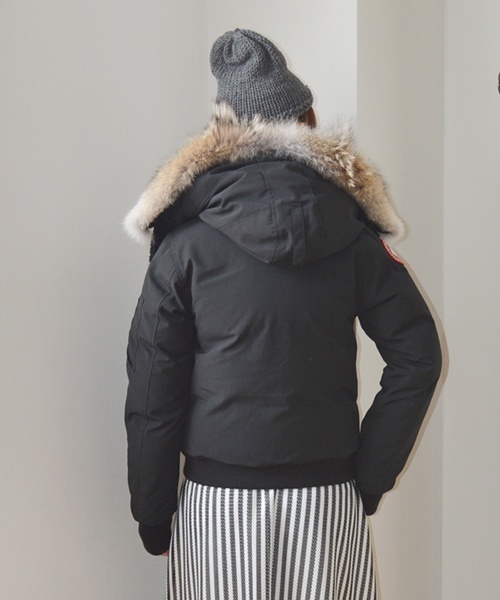 Khaju（カージュ）の「CANADA GOOSE:LABRADOR □（ダウンジャケット/コート・レディース・ブラック/ベージュ/ブルー系その他・MEDIUM/SMALL）」の12枚目の写真