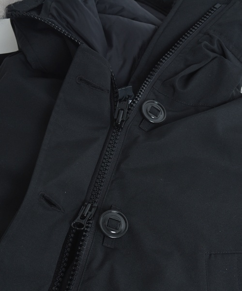 Khaju（カージュ）の「CANADA GOOSE:LABRADOR □（ダウンジャケット/コート・レディース・ブラック/ベージュ/ブルー系その他・MEDIUM/SMALL）」の9枚目の写真